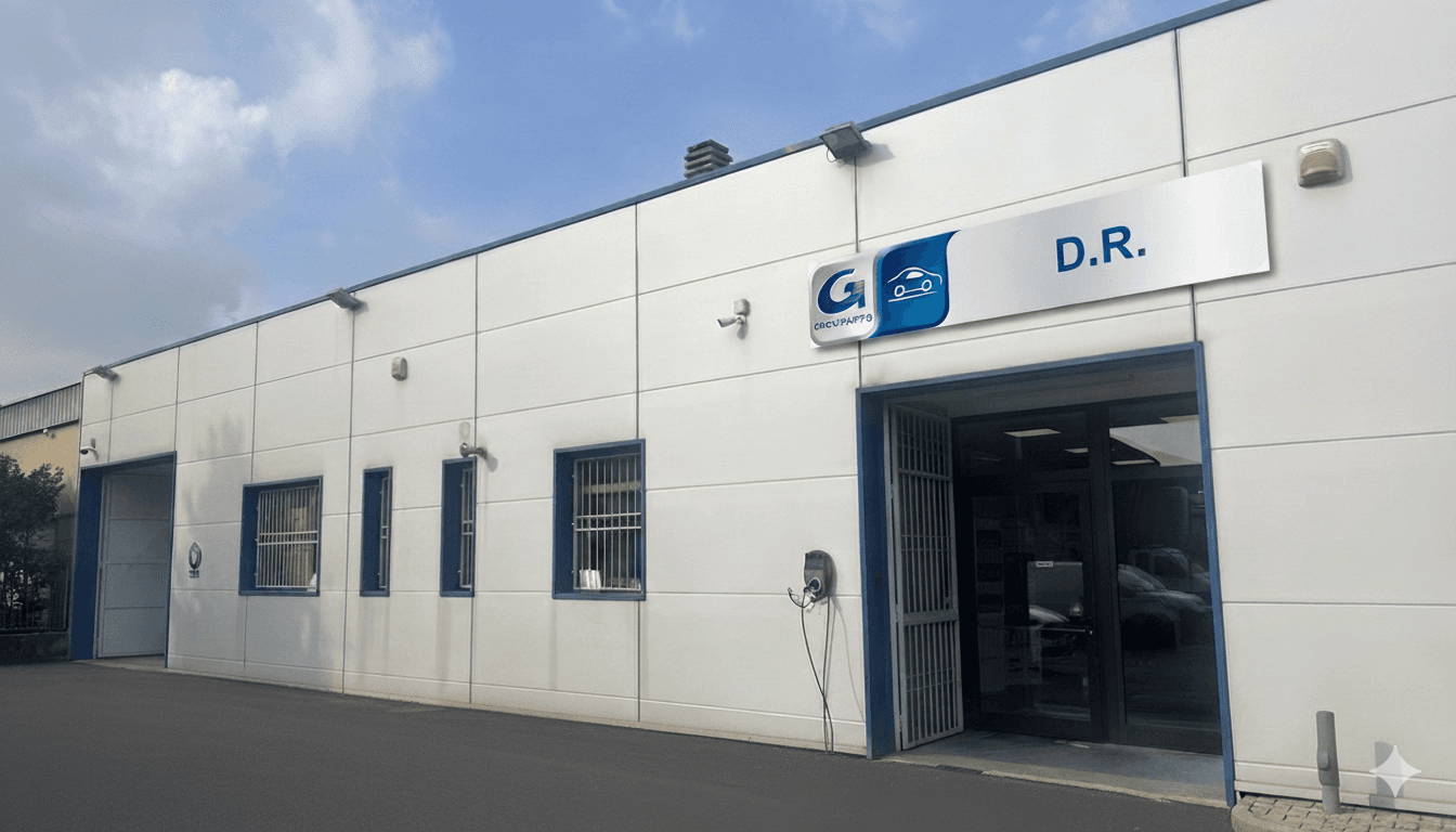 Esterno sede principale D.R. SRL a Torino